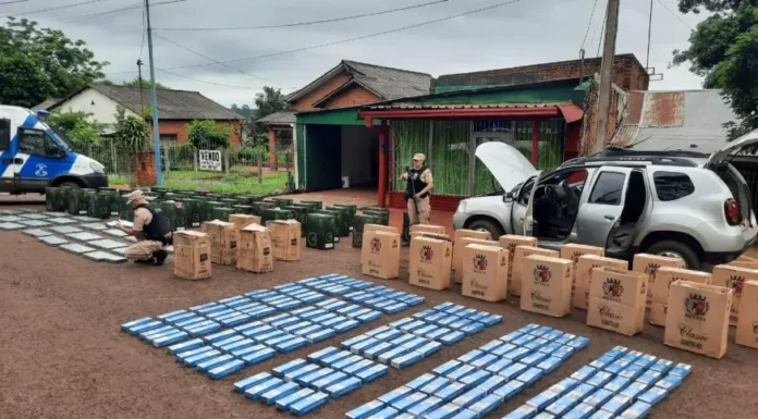 Misiones Procedimiento: La Prefectura Naval secuestró más de 34.000 atados de cigarrillos por 16 millones de pesos
