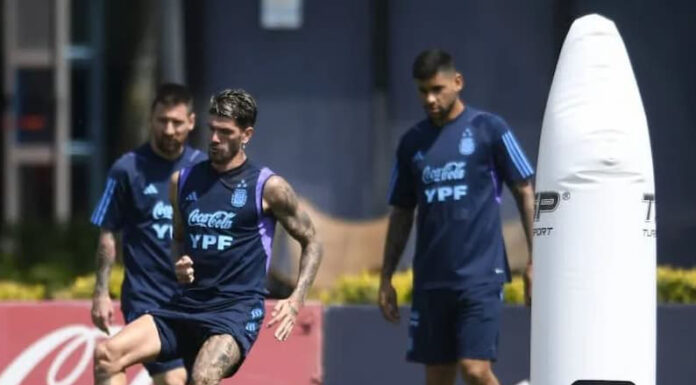 La Selección Argentina comienza la preparación para los clásicos con Uruguay y Brasil