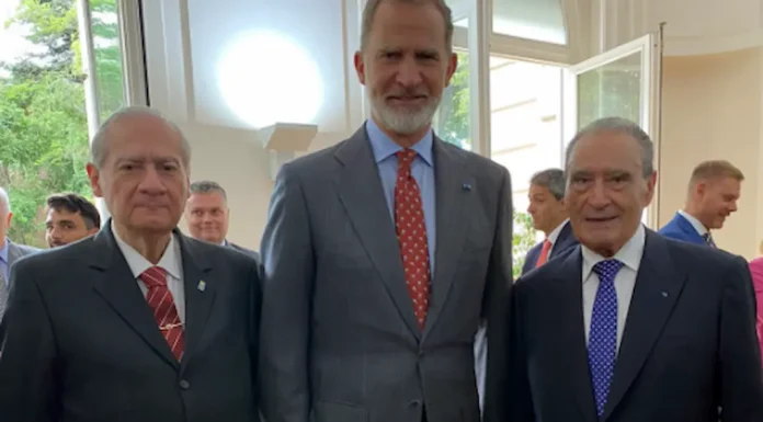En CABA: Juan Carlos Rodriguez participó de la recepción ofrecida a Su Majestad el Rey de España Felipe VI este sábado