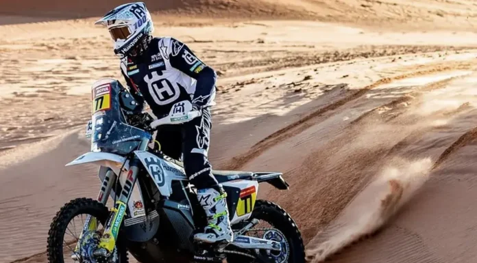 DAKAR – SEGUNDA ETAPA: Luciano Benavides quedó segundo del podio sudamericano de motos