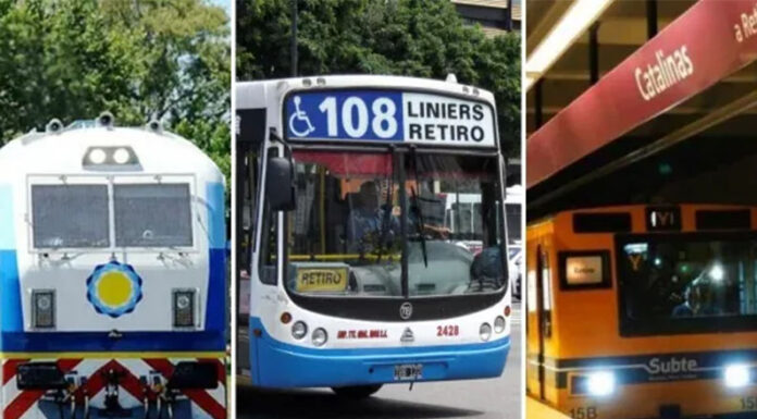 Aumento del transporte en abril: cuánto costará viajar en colectivo, subte y tren