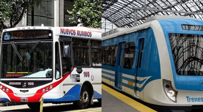 Gobierno no subirá tarifas de colectivos y trenes para el AMBA en abril
