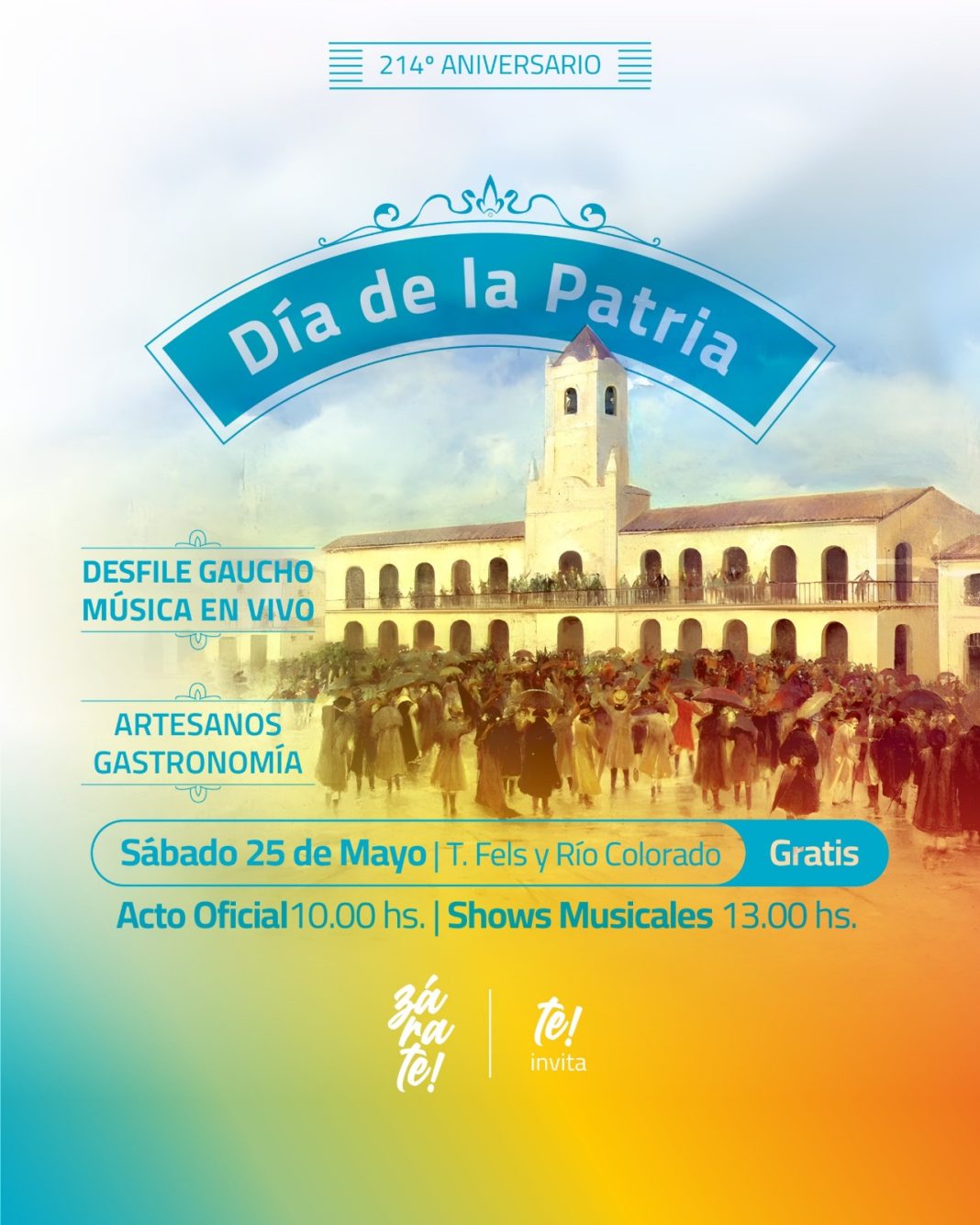 25 de mayo 2024: Se prepara en Zárate un emotivo festejo por el Día de ...
