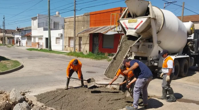 En Zárate, el municipio demuestra la continuidad de sus acciones de mantenimiento urbano
