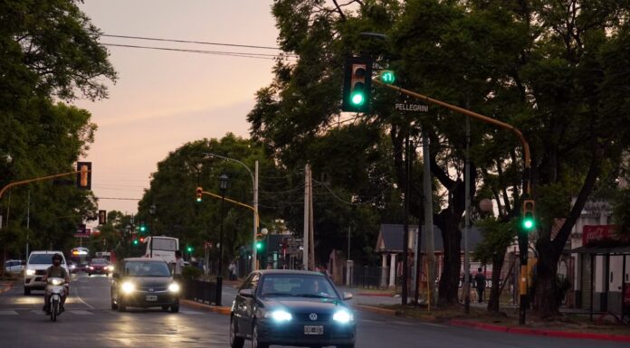 En Zárate, se anunció la implementación de la onda verde en las principales avenidas de la ciudad.