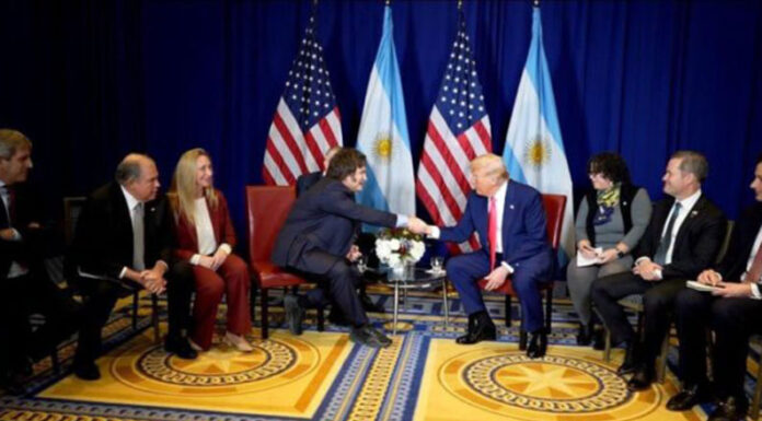 “Estoy orgulloso de vos”, el respaldo de Donald Trump a Javier Milei en la CPAC