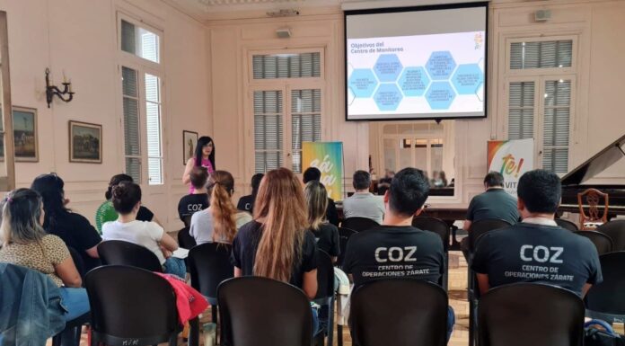 En Zárate, se imparten programas de capacitación para formar un nuevo COZ y el vínculo con el vecino.