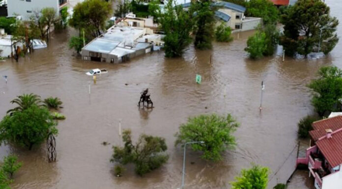 El ingreso de una masa de aire ecuatorial, el fenómeno que explica el temporal