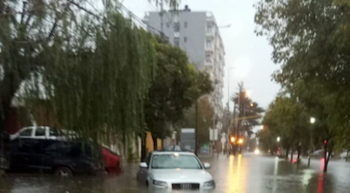 En Zárate, decretan suspensión de todo tipo de actividades públicas ante la gravedad del temporal