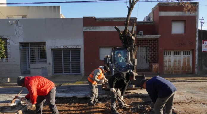 En Zárate, hacen mantenimiento urbano con mejoras viales, limpieza y puesta en valor de espacios públicos