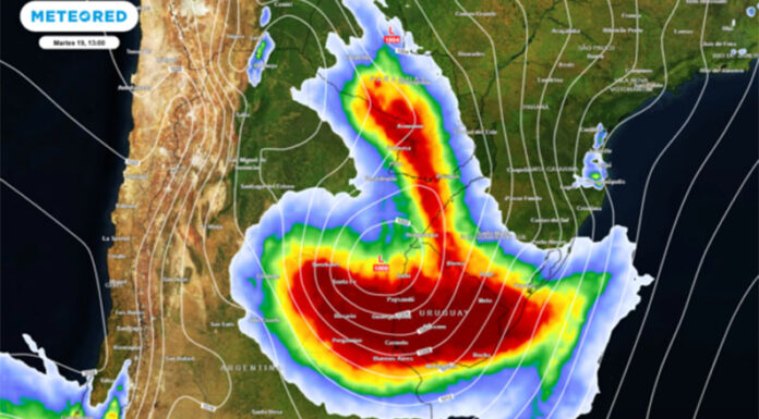 ¿Se adelanta Santa Rosa?: un temporal dejará caer sobre el AMBA en un solo día la lluvia promedio de todo agosto