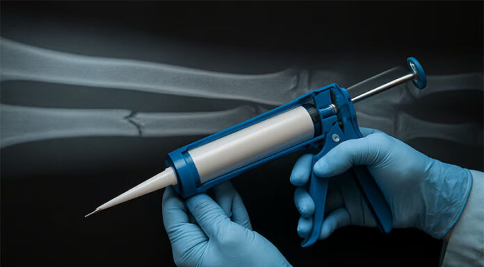 Científicos crean “pistola 3D” que imprime huesos en cirugías y acelera la regeneración ósea