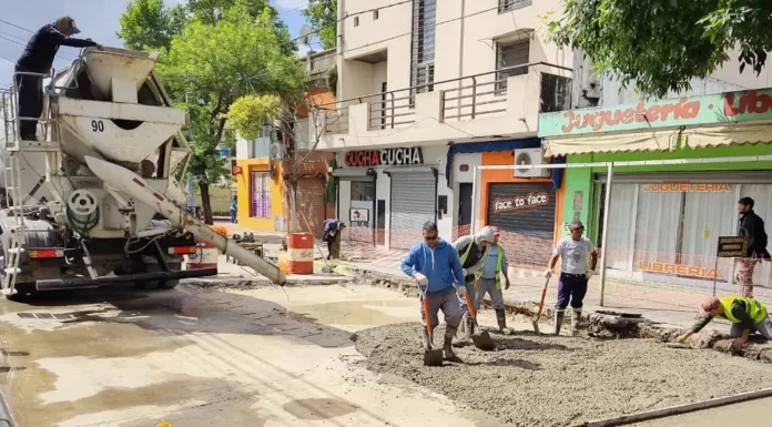 En Zárate, avanzan las obras de bacheo y recomposición asfáltica en distintos puntos