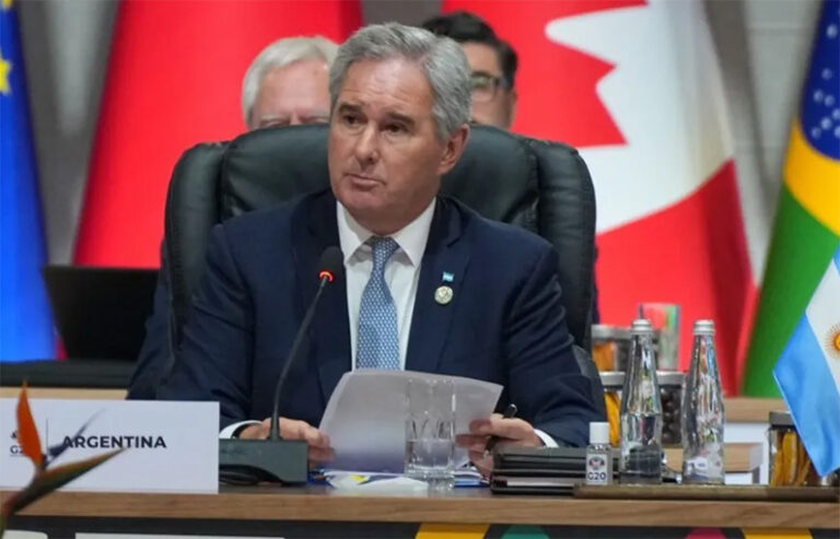 Nuevo gesto de alineamiento con EE.UU.: Argentina no firmó el documento final del G-20