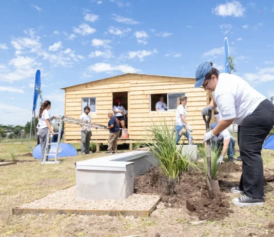 En Zárate Softys y TECHO construyeron nuevos espacios en el barrio El Gauchito