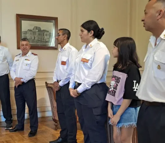 En Zárate brindan un reconocimiento municipal a bomberos voluntarios por heroica acción