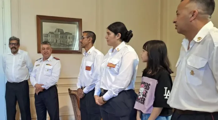 En Zárate brindan un reconocimiento municipal a bomberos voluntarios por heroica acción