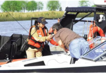 Refuerzan los controles de alcoholemia en lanchas y motos de agua en el río Paraná