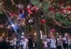 En Zárate ultiman detalles y reprograman para este domingo el encendido del tradicional árbol navideño