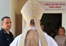 El Obispo de Zárate-Campana inauguró en una cárcel de la región una capilla con una misa celebrada este martes