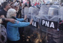 Milei reprimió casi la mitad de las manifestaciones del 2025, según la Comisión Provincial por la Memoria