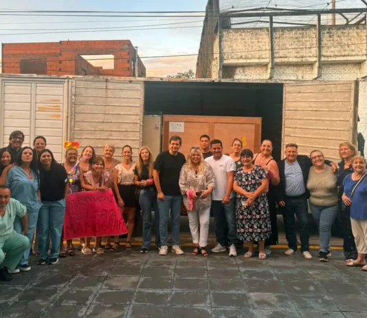 Llegó a Zárate el nuevo mamógrafo para el centro médico municipal de lima