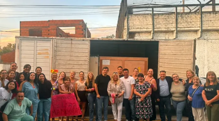 Llegó a Zárate el nuevo mamógrafo para el centro médico municipal de lima