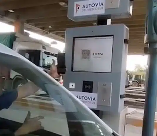 Zárate en las cabinas de Autovía del Mercosur ya se cobra con regularidad y varios medios de pago