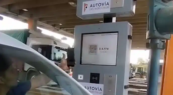 Zárate en las cabinas de Autovía del Mercosur ya se cobra con regularidad y varios medios de pago