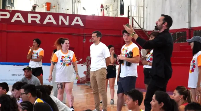 En Zárate hoy, el intendente celebró el cierre de la colonia inclusiva junto a los colonos