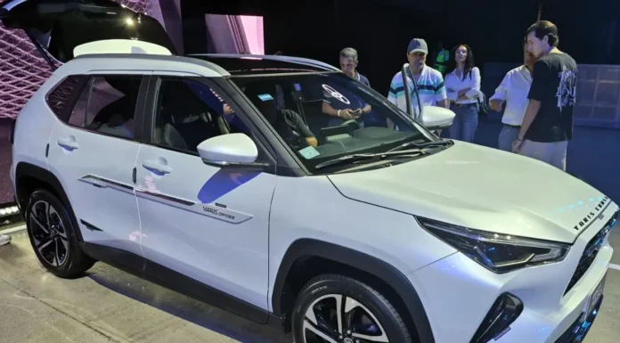 Toyota presentó el Yaris Cross en el Movistar Arena ante más de 2.000 testigos presenciales del acontecimiento