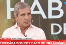 Luis Caputo sobre la inflación: “En septiembre o en octubre” podría ser del 1%