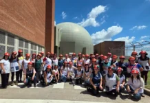 Docentes de Zárate y Lima recorrieron Atucha en una jornada de formación y diálogo educativo