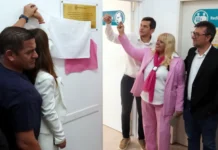 En Lima, se presentó el nuevo mamógrafo para la Unidad Sanitaria y el Intendente anunció el avance del Hospital Intermedio