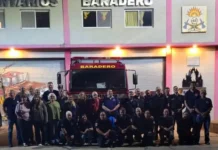 Desde Zárate la UCE avanza en su integración al sistema de emergencias en la Región Norte de Bomberos