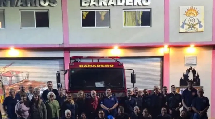 Desde Zárate la UCE avanza en su integración al sistema de emergencias en la Región Norte de Bomberos