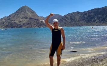 Zárate Natación: Ana María Escutia brilló en San Juan y se consagró campeona argentina de aguas abiertas
