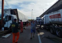 En Zárate: Accidente en el puente Mitre y comienzo del fin de semana largo con alta carga vehicular