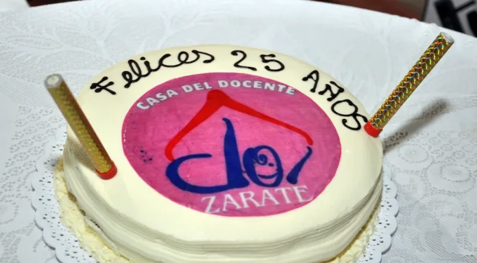 La Casa del Docente de Zárate celebró sus primeros 25 años de vida institucional