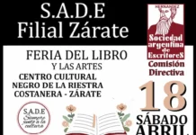 En Zárate: la SADE celebra su aniversario con una nueva Feria del Libro y las Artes que convoca a toda la comunidad