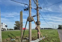 En Zárate la Cooperativa de Electricidad denunció saqueos en la red eléctrica
