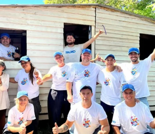 En Zárate se anuncia que Softys y TECHO amplían su impacto social