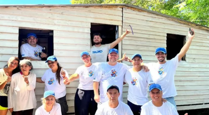En Zárate se anuncia que Softys y TECHO amplían su impacto social