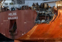 Tras el choque de un buque que transportaba ácido sulfúrico con un barco petrolero, se renueva la preocupación sobre la seguridad química industrial