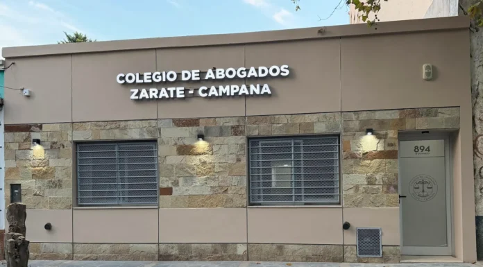 Con impronta zarateña: Asumieron las nuevas autoridades del Colegio de Abogados de Zárate-Campana