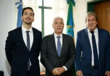 Zárate-Campana: el Colegio de Abogados del Departamento recibió al presidente de la Suprema Corte