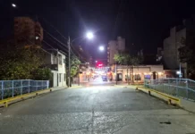 Zárate más linda: se ilumina el centro que cambia con LED y la poda de plátanos