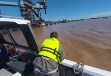 Zárate: El CICACZ realizó un nuevo monitoreo ambiental en el Paraná de las Palmas