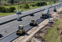 Avanzan las obras por el cuarto carril en la autopista Buenos Aires – La Plata