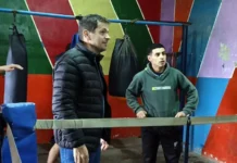 Zárate: el Intendente visitó el Boxing Club Zárate y destacó el valor social del deporte